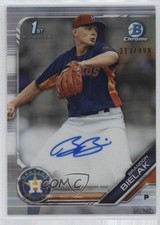 2019 Bowman Chrome Prospects Refractor 313/499 Brandon Bielak #CPA-BB Auto 0c6