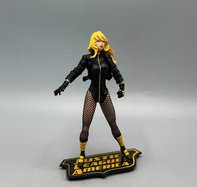 DC Direct Black Canary Action Figure Justice League of America Series 1 Complete