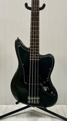 Squier Affinity Series Jaguar Bass H Guitar - Charcoal Frost Metallic