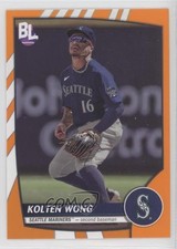 2023 Topps Big League Retail Electric Orange Kolten Wong #116 0e3x