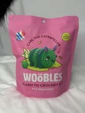 The Woobles Carl the Caterpillar With Glitter Yarn New NIB Crochet Kit