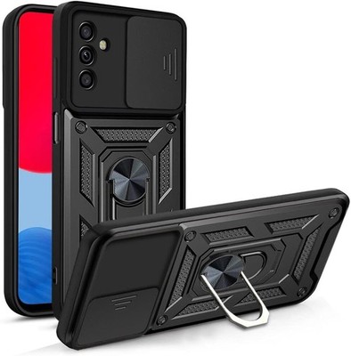 ARMOR CASE FÜR SAMSUNG GALAXY A13 5G SCHWARZE KAMERA MIT RING
