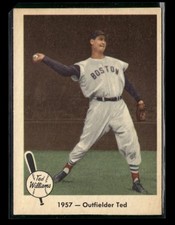 1959 FLEER TED WILLIAMS #61 OUTFIELDER RED SOX