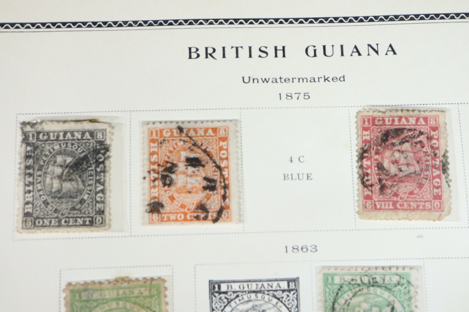NobleSpirit (TM) VERY Valuable British Guiana M&U Specialized Coll w ...