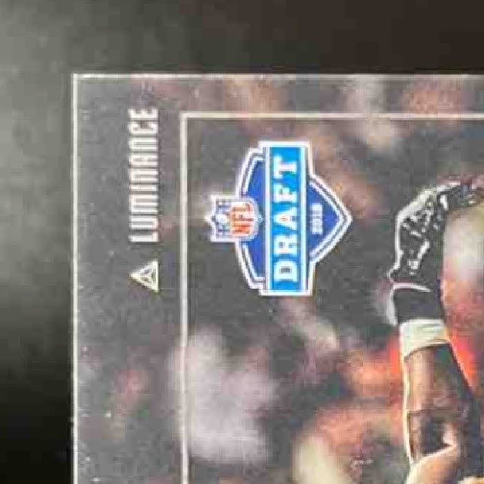 James Washington 1/1 RC Auto 2018 Panini Luminance Rookie Ink Gun Metal #RI-JAW view 7