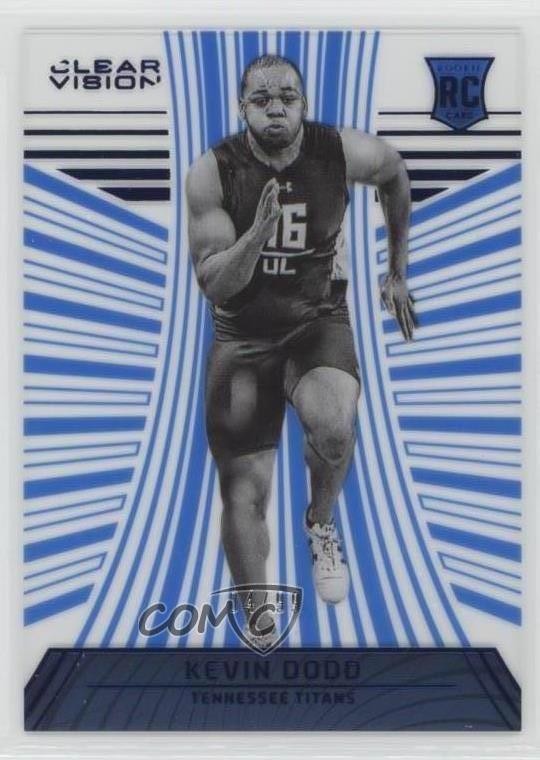 2016 Panini Clear Vision Rookies Level 1 Blue /99 Kevin Dodd #108 Rookie RC 1k5
