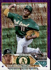 2023 Topps #561 Shintaro Fujinami Purple Foilboard #/799