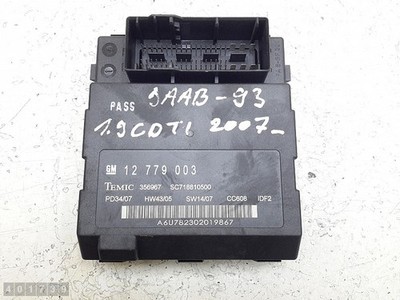 2007 SAAB 9-3 ECU CONTROL UNIT 1900TDCI 12779003