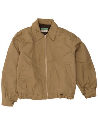Dernic Mens Bomber Jacket UK 40 Large Beige DO22