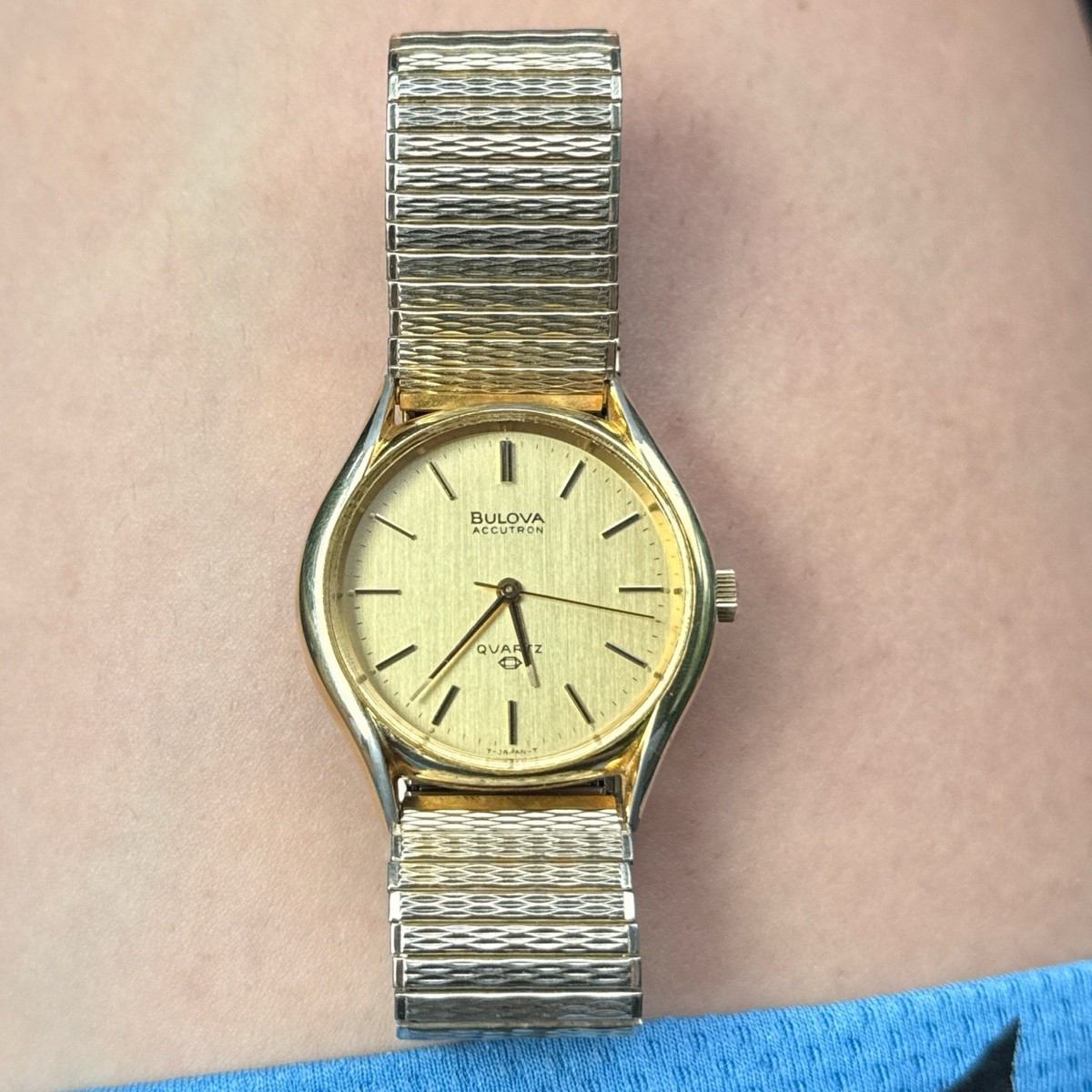 Bulova Accutron Quartz Vintage Cal. N7 Working Made In Japan