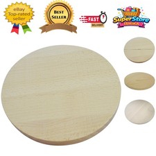 20cm Round Beech Wood Cutting Board -  Solid Wood for Culinary Excellence