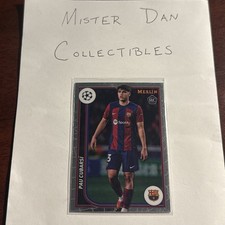 Pau Cubarsi RC 2023-24 Topps Merlin Pau Cubar...