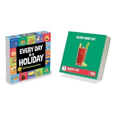 2026 Every Day  s a Holiday Daily Desktop Calendar 5.25"x5.25" 2026 Multi color