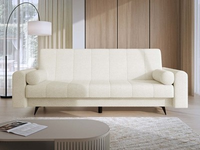 Sofa Aniksiw mit Bettkasten und Schlaffunktion Freistehendes Sofa mit Kissen