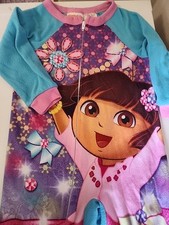 Dora the Explorer Nickelodeon Sleeper Footed Pajamas 24 Months