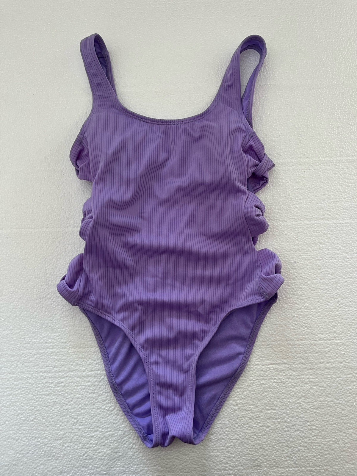 No Boundaries Size 3-5 Small Purple Bathing Suit One Piece Bathing Suit Bows