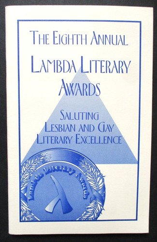 1996 8th Annual Lambda Literary Awards Program - Gay & Lesbian Literature