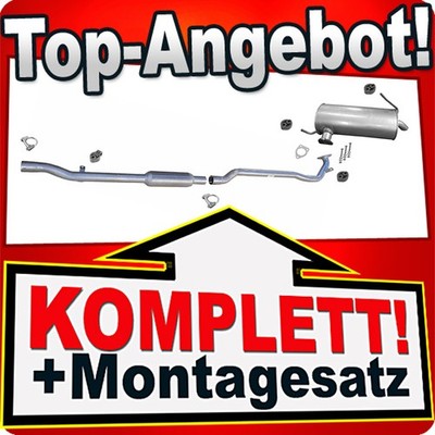 Auspuff für MITSUBISHI OUTLANDER III 2.0 2WD 4WD 110KW Auspuffanlage