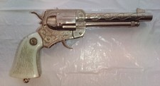 1960s PONY BOY Western Cowboy Toy Cap Gun Pistol Metal - MISSING TRIGGER GUARD