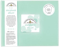 DOODLEBUG 5728 Storybook Album 8X8-Mint