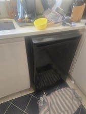 ESSENTIALS CUF55B19 Undercounter Freezer - Black Used
