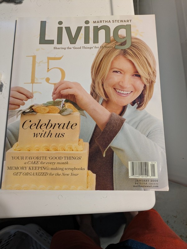 Martha Stewart Living Magazine January 2006 Issue # 146 Celebrating 15 Years