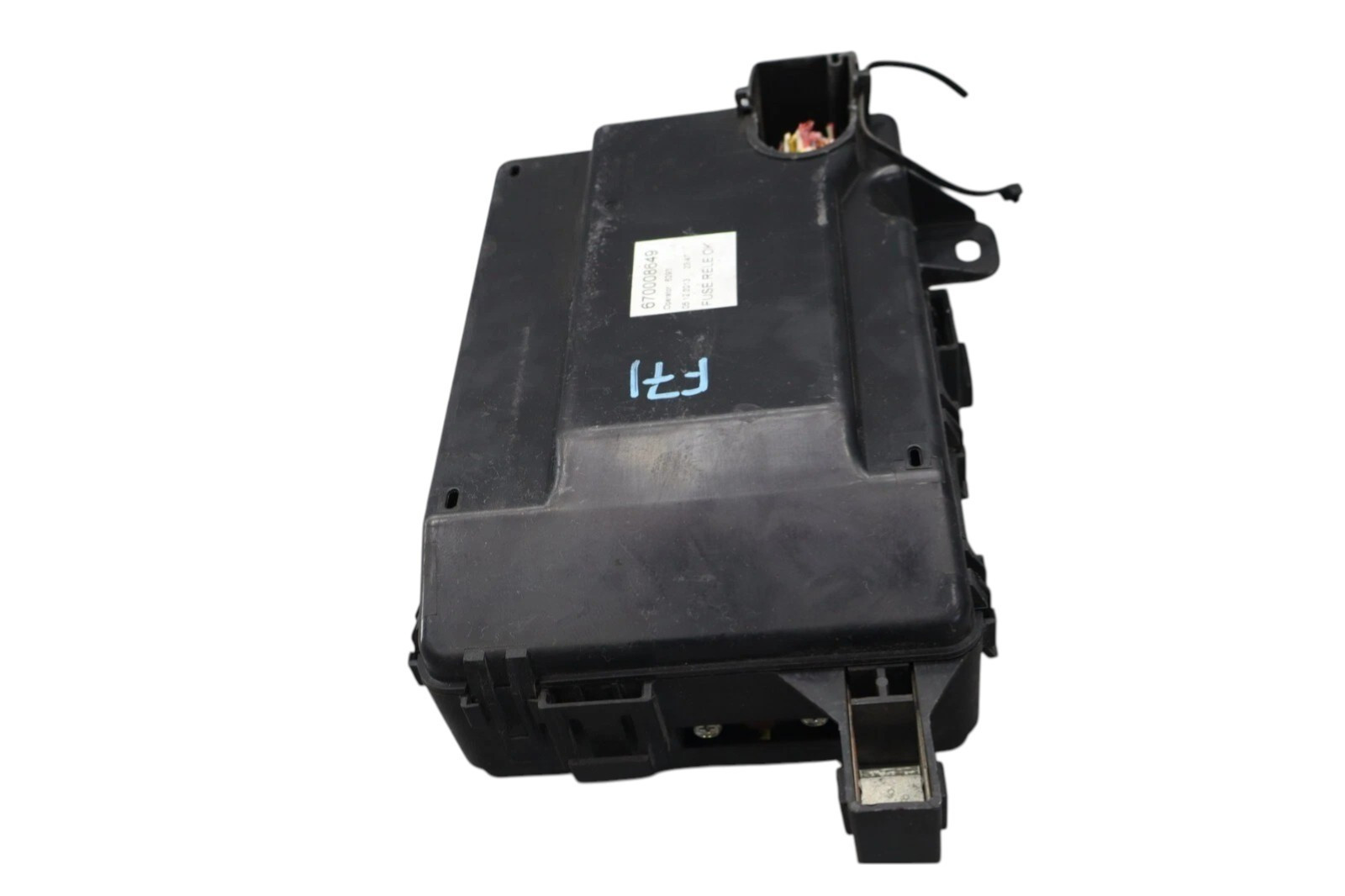 14-17 Maserati Ghibli M157 Engine Motor Fuse Box Battery Relay Assembly Oem