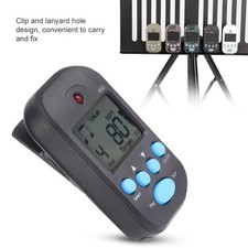 Black Portable LCD Digital Mini Metronome Beat Tempo Usa