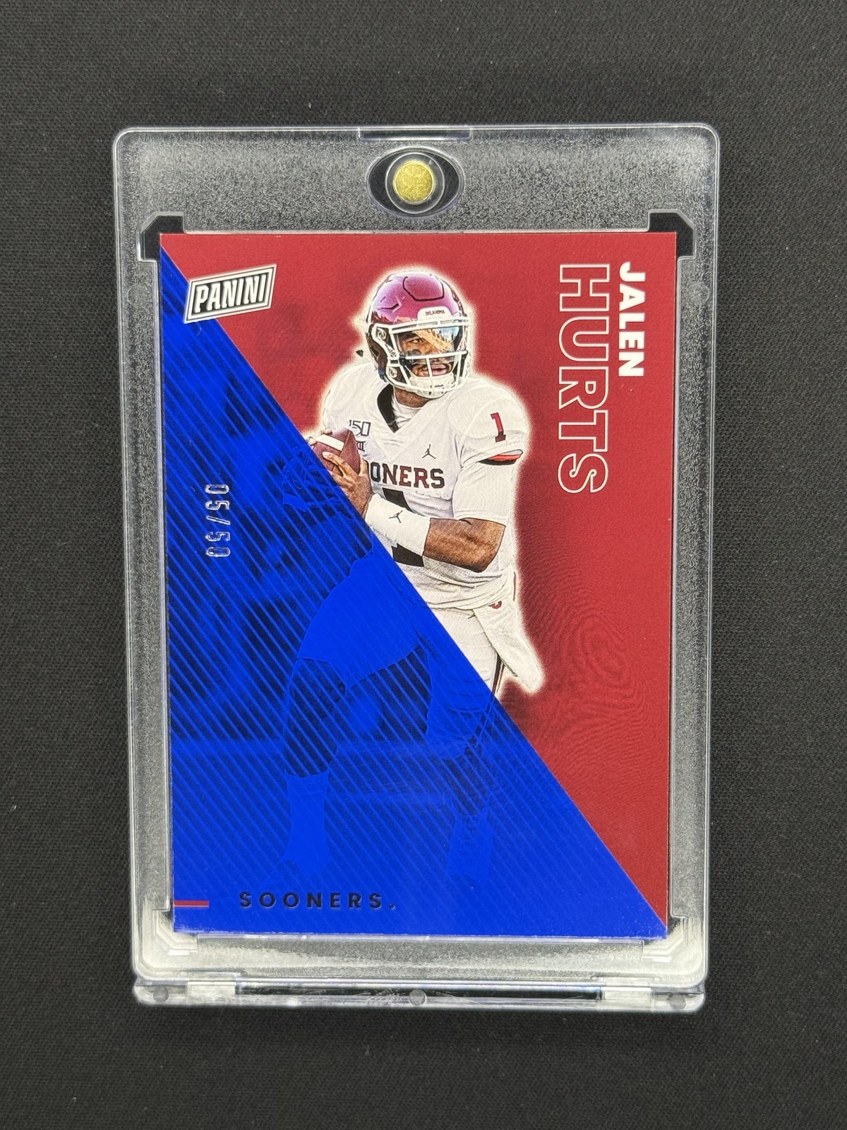 2023 Panini Father's Day #26 Jalen Hurts Blue #/50