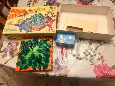 Vintage POISON IVY board game Ideal 1969 box RARE toy COMPLETE HTF