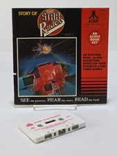 Vtg 1982 Atari Star Raiders Read Along Audio Book Set With Cassette VGUC