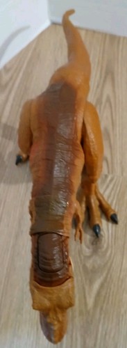 2017 Mattel Jurassic World Battle Damage T-Rex Tyrannosaurus Rex 19" Tested!! - Picture 5 of 10