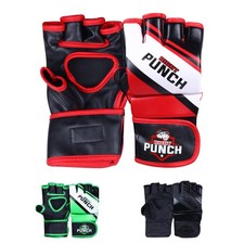 Right Punch MMA Gloves Sparring Training – synthetic Leather Punching Bag Gloves