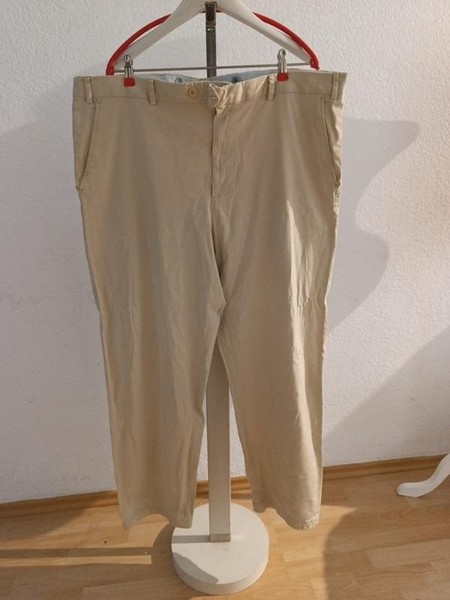 Men Paul & Shark Trousers Beige Cotton 30