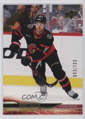 2024-25 Upper Deck Series 1 Exclusives 93/100 Josh Norris #132 11rz