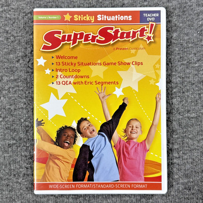Super Start!: Sticky Situations (Teacher DVD, 2007) Christian Education Rare HTF