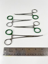 (4x) Mixed Aesculap Halstead Crile Forceps BH111R BH167R