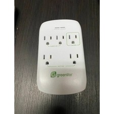 Greenlite Tier 1 Advanced Power Strip Saves Energy, Surge Protector, Compact 