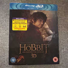 Warner Bros. The Hobbit: An Unexpected Journey Blu-ray 3D 12A/12 Ultraviolet