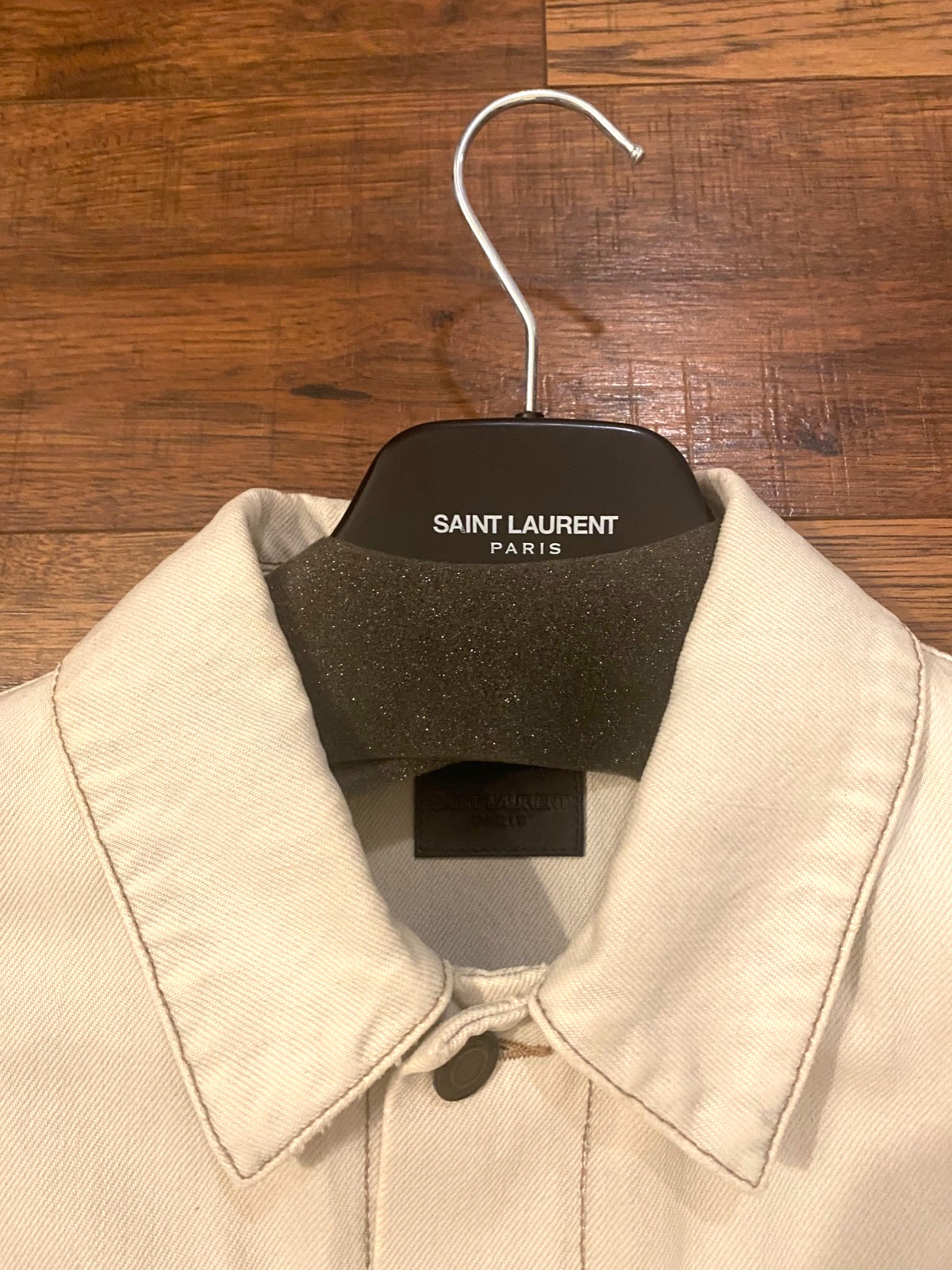 Saint Laurent Womens Jeans Jacket Sz S New thumbnail 8