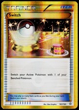 Switch (163 Secret Rare) 163/160 XY - Primal Clash LP Holofoil