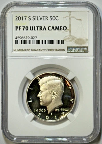2017 S Kennedy Half Dollar - NGC PF 70 Ultra Cameo