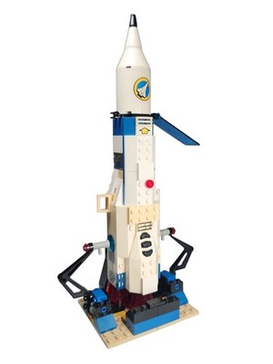 Lego 6454 System Countdown Corner No Minifigure 98% Complete Read Desc.