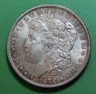 1879 P MORGAN DOLLAR! GEM AU STUNNER! Toner ABSOLUTE BEAUTY!