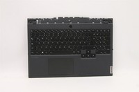 Lenovo Legion 5-15IMH05H Cover Handauflage Touchpad Tastatur Deutsch Grau