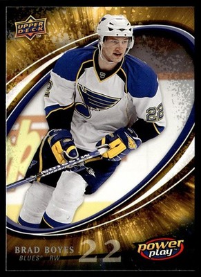 2008-09 Upper Deck Power Play Box Set Brad Boyes St. Louis Blues #257