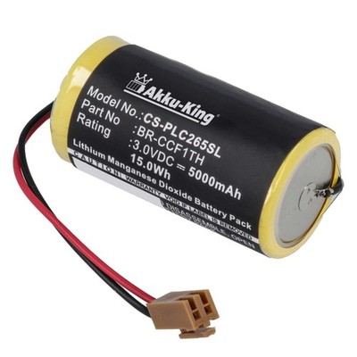 PLC Batterie für Cutler Hammer CR23500SE-CJ5 BR-CC7P BR-CCF1TH - 5000mAh