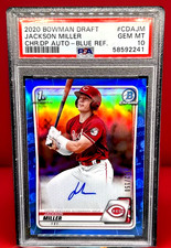 Jackson Miller 2020 Bowman Chrome 1st Bowman ...