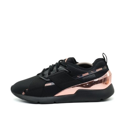 PUMA Damen 370838-01 Sneaker Schwarz/ Textil/Synthetik Low Top Ignite EU 40