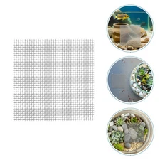 25pcs Aquatic Plant Mesh Screen Pad Stainless Mesh Bendable Wire Net Fish Tank